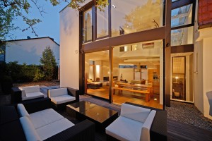 Terrasse mit Wohnbereich